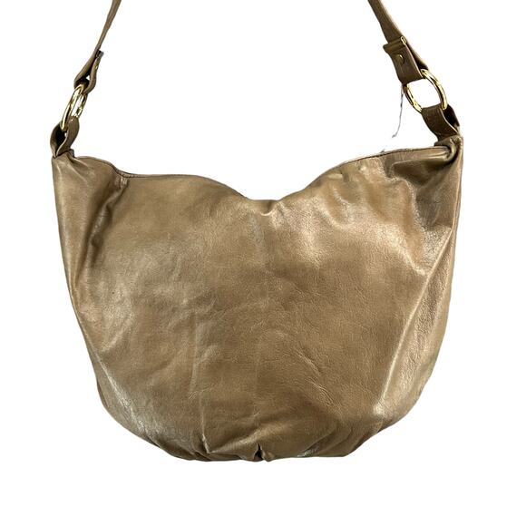 Vintage Letisse Shoulder Hobo Bag Womens Brown Genuine Leather Purse Classic - Picture 4 of 14